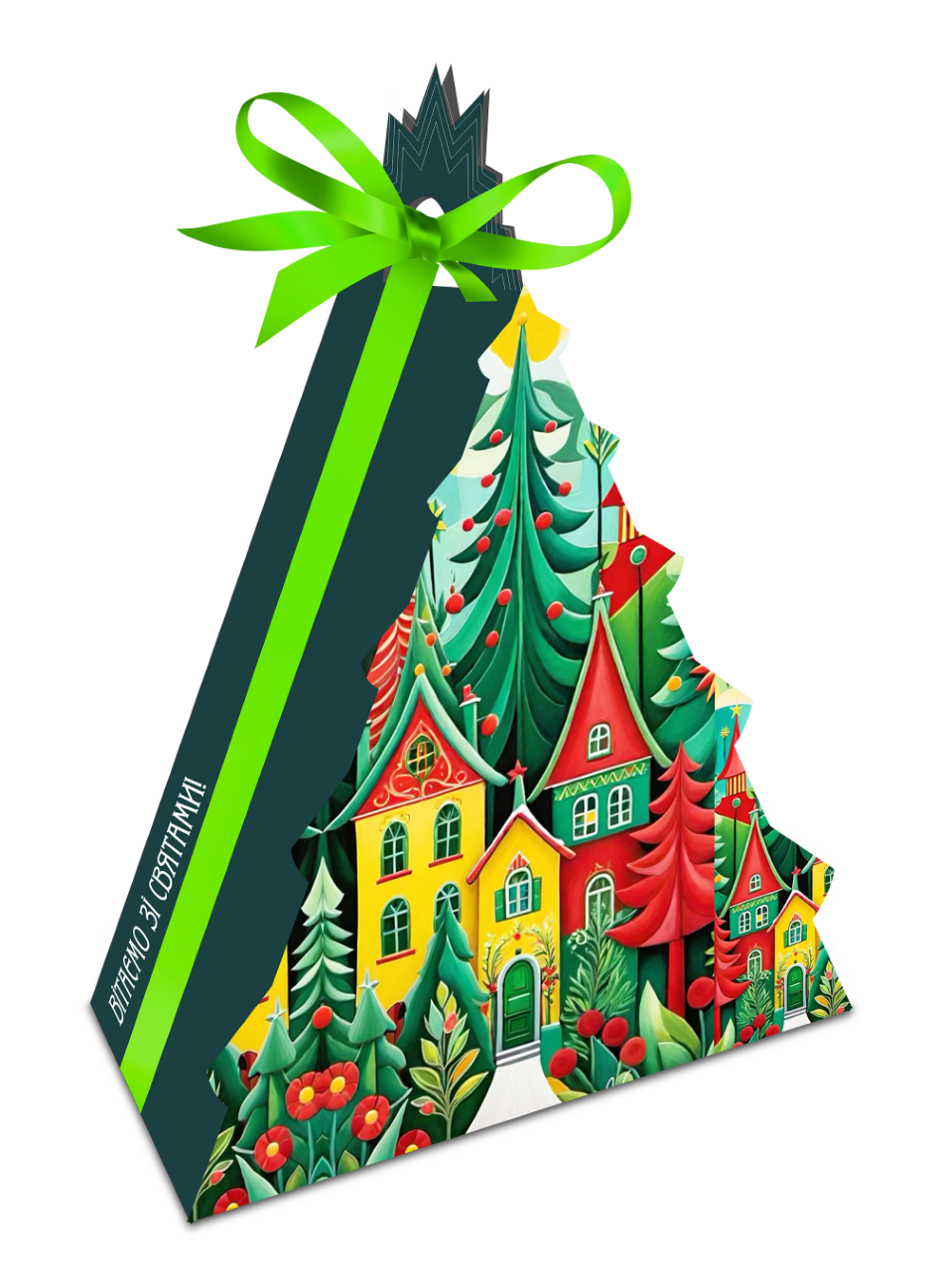 Новорічний подарунок NEW 2026 "Ялинка" 650 грам ТМ Майстерня подарунків